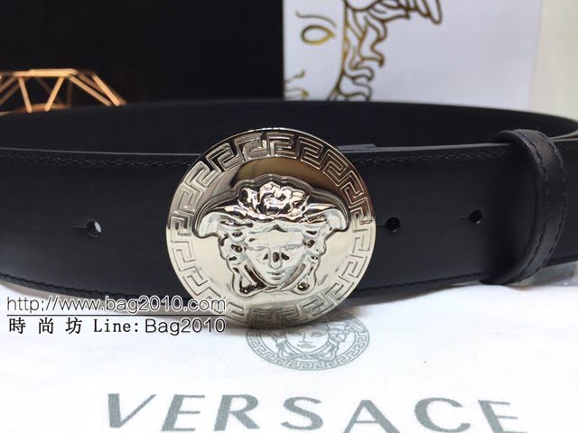 VERSVE男士皮帶 範思哲高端時尚皮帶 範思哲Versace美杜莎頭像裝飾  jjp1287